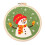 Pekkaxy Beginner Christmas Embroidery Kit, Punch Needle Set with Santa and Tree Patterns 1