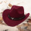 Καπέλο Cowboy με στάμπα αγελάδας, σε στυλ Jazz Bowler, με έθνικ σχέδιο φρούτων, συμβατό με 1