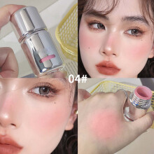 Beauty and Makeup Blush Light and Transparent Lasting Natural Color Low Saturated Liquid Blush