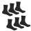 3 Pair Unisex Cotton Socks Wide Thin Not Binding Top Breathable Extra Loose Solid Short Ankle Socks 1