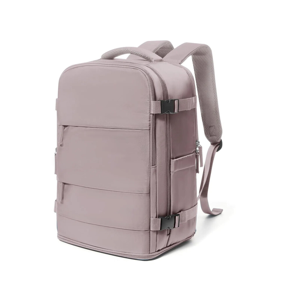 Lotus Travel Backpack For Women & Men Â Laptop Compartment, Gym & Teacher Use, Carry-On Compatible Pink 9327961698475
