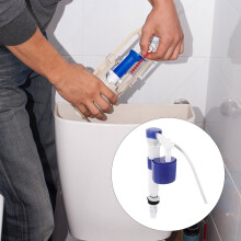 Bottom Entry Toilet Fill Valve Water Tank Valve PVC Multi Home Repair 1Pack