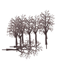 10pcs Bare Trunk Tree Branch Model Winter Look Train Park Scenery Layout 1:75 HO