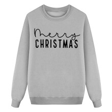 Kids Christmas Crewneck Sweatshirt Long Sleeve Festive Print