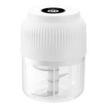 Electric Garlic Chopper, USB Rechargeable Mini Veggie Cutter with Sharp Blades, compatible with Sharp Blades for Garlic & Onion