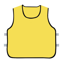 Art Smock Apron Portable Waterproof Sturdy Sleeveless Paint Smock for Boys Girls Yellow