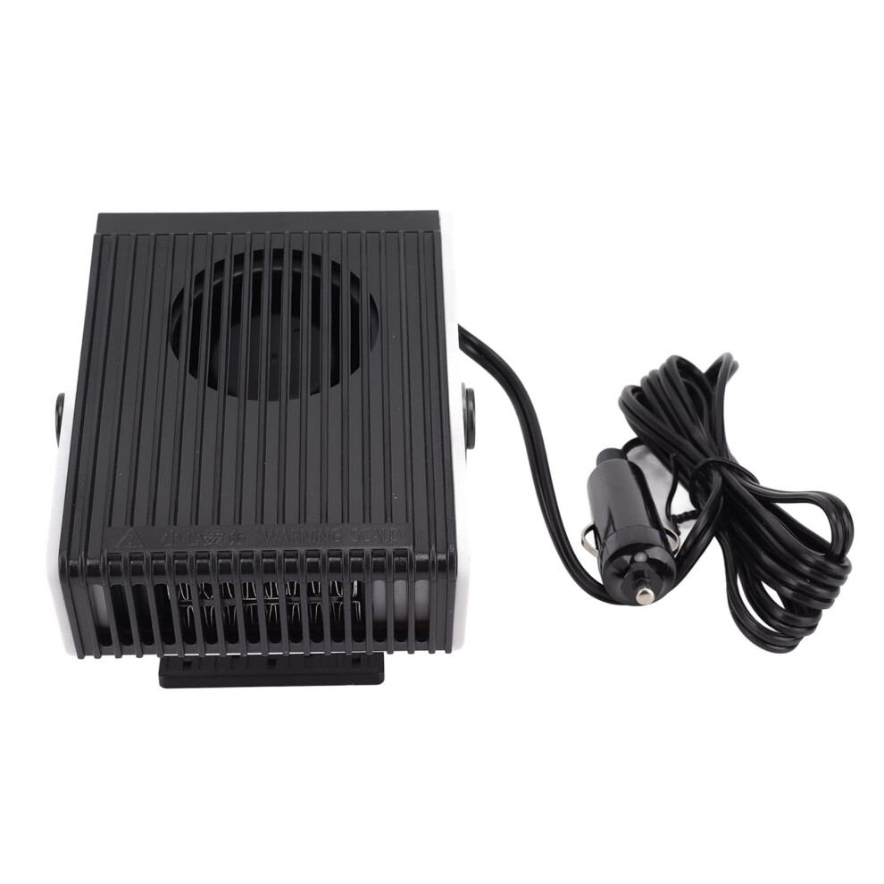 12V Windshield Heater Defroster Warm Air Blower, Miniature Car Heating Solution With Quiet Operations For Frosty Removal 9340959223626