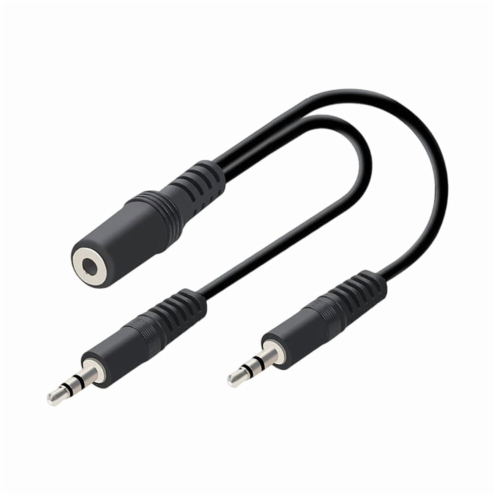 Y Splitter Audio Cable 3.5Mm Stereo Female To Dual Male 908436735124