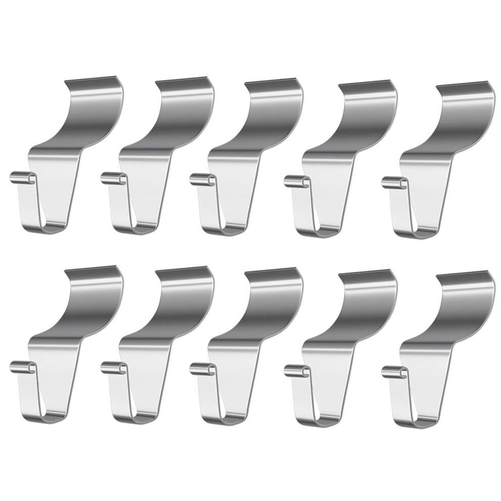 Hooks For Siding,10 Pack Heavy Duty Siding Clips Siding Hangers,Siding Clips For Hanging Wreath Outdoor Home Decor 9313598173485