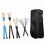 Drum Rods Brushes Set with Drumstick Bag 1 Pack 1