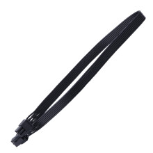 6Pin Male To Male PCIe Power Cable Flat Design Extension Cord For Gaming PC GPU Power Supply 40/60/80/90cm