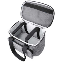 Compacte opbergoplossing voor accessoires van seksspeeltjes: opbergtas met verstelbare riemen en een stevig ontwerp.