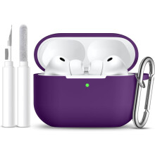 Nárazuvzdorný silikónový kryt na AirPods Pro3, námornícka modrá