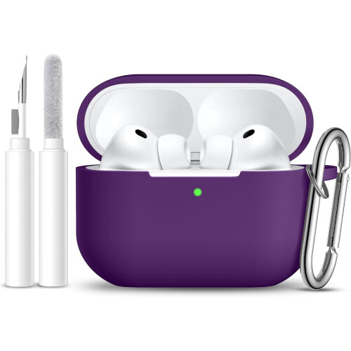 Stødsikkert Silikone AirPods Pro3Etui Marineblå