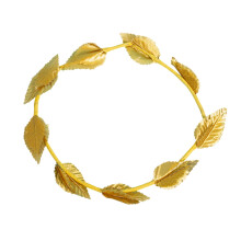 NSESSHome Vavrínový veniec Koruna Rímska listová čelenka Zlatá grécka čelenka Bohyňa Kostým Dekorácia pre ženy Muži Halloween Čelenka