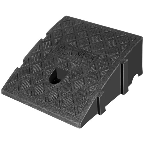 Black anti-plastic ramp mat non-skid texture 1 piece
