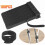 100 Pieces Cable Ties, Cable Ties, Reusable Cable Storage Straps and Fixing Cords, Hook and Loop, Black 1