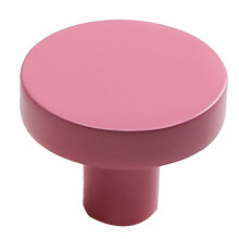 Ronde kastknoppen van 3,16 cm (1,22 inch) voor ladekasten – enkel gat, legering, geborsteld nikkel, moderne slaapkameraccessoires