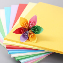 A4 Color Origami Paper Pack – 100 Sheets, 10 Assorted Solid Colors, Printable & Photocopy, for Crafting, Folding, Scrapbooking