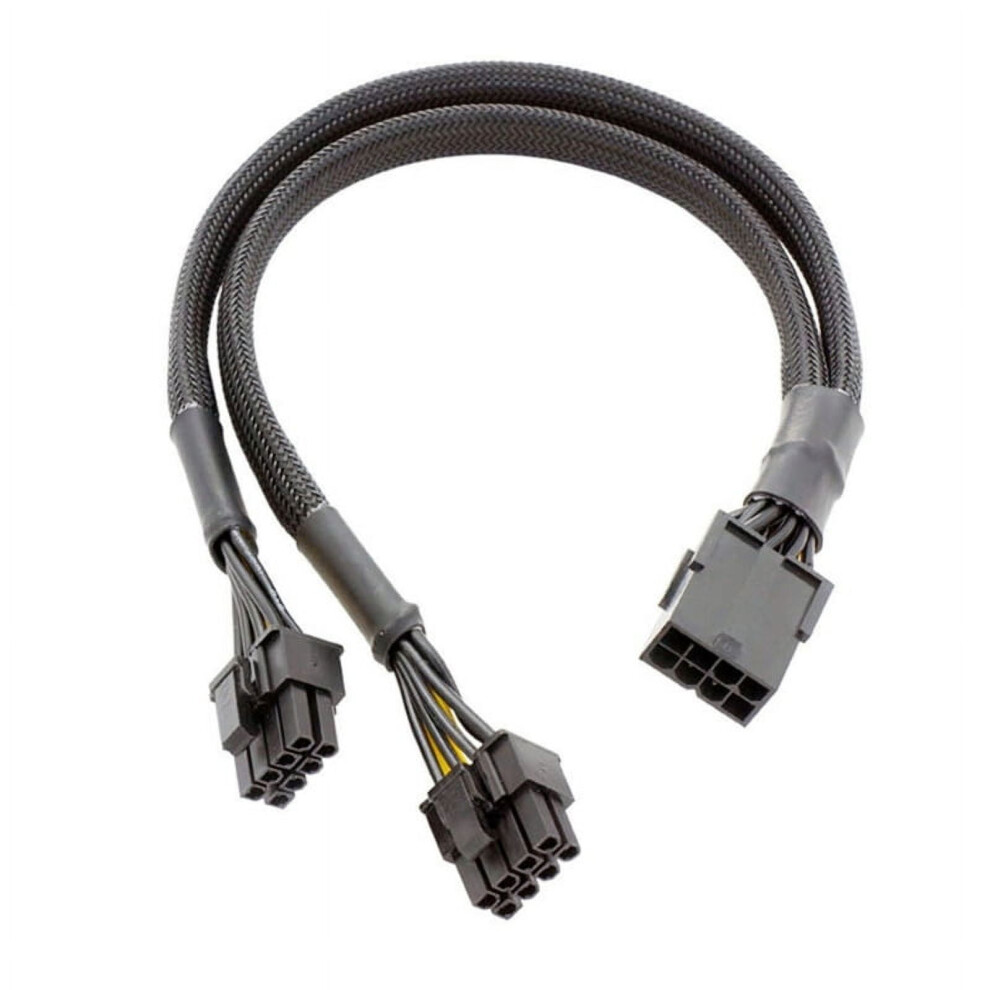 Gpu Pcie 8Pin Female To 2X 8Pin (6+2) Male Pciexpress Graphics Card Power Adapter 8P Pcie Extension Splitter Cable 9448990635078