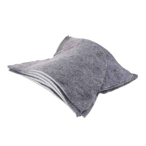5 Pairs Soft Cotton Shoulder Pads Insert Sewing Supplies for Coats Jackets Suits