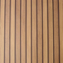 Fresco Natural Brown Wooden Slats Wallpaper Roll