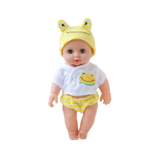 12" Sound-Activated Reborn Baby Doll with Realistic Face & Poseable Limbs – Compatible with Toddlers 3+, Birthday Gift for Boys & Girls