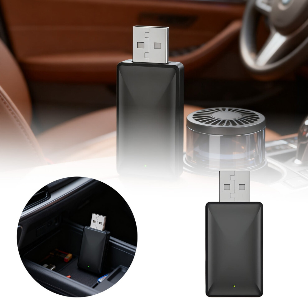 Wireless Carplay Adapter Mini Wireless Android Auto Adapter 5.8 Plug And Play Compatible With Ios/Android (Requires Carplay Support) 9353595608412