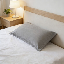 Ensemble standard de taies d'oreiller en microfibre brossée, antidérapantes, respirantes et infroissables, pour un sommeil frais et confortable et