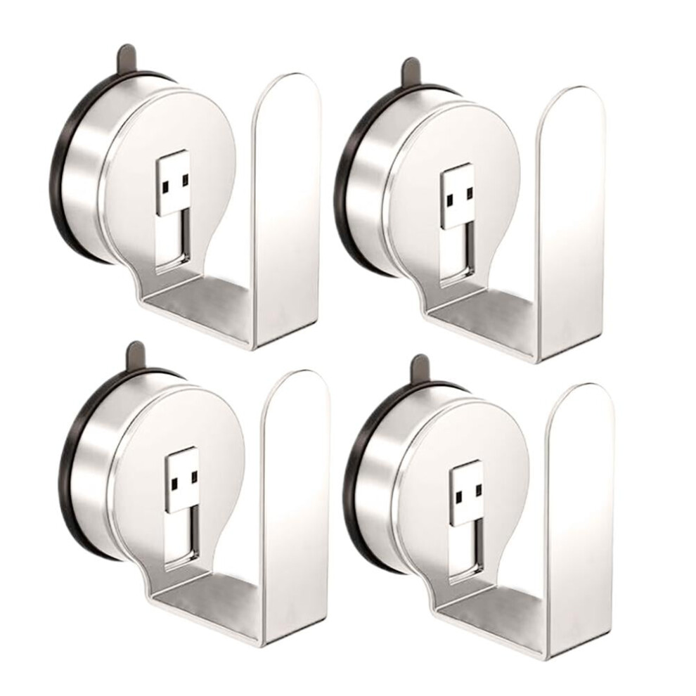 Pekkaxy Wall Mounted Suction Cup Towel And Power Strip Rack, Storage Organizer No Drilling 9327961696303