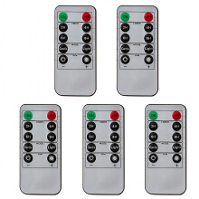 Télécommande LED HIBIBUD pour diverses bougies LED sans flamme, 2/4/6/8