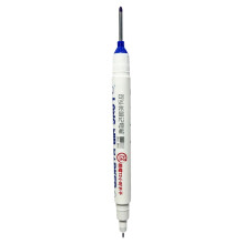 Dual-Tip Long Head Deep Hole Marker, 20Mm Reach Waterproof Permanent Pen for Tile, Metal & Precision Marking (1 Pen)