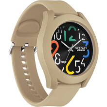 Montre homme analogique à quartz, créative et colorée, étanche 5 ATM, bracelet en silicone, style sport, minimaliste et lumineuse. Bracelet en