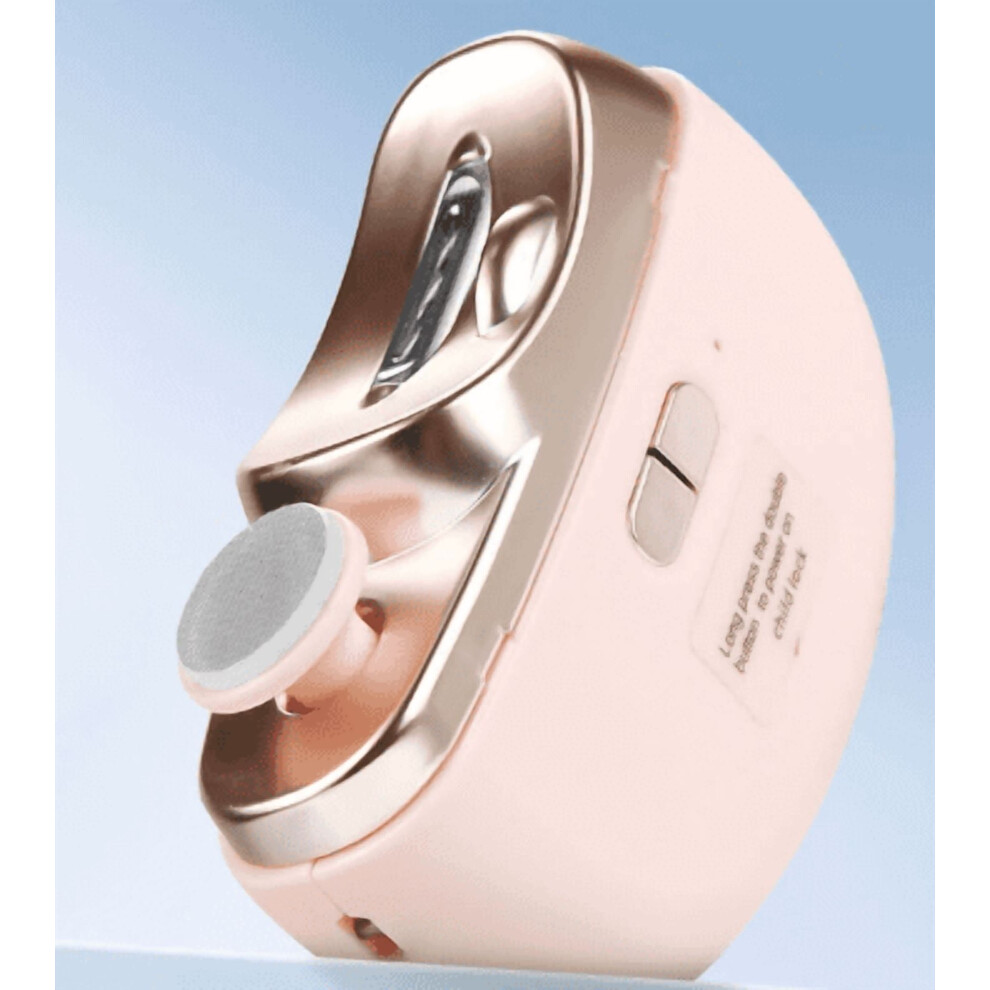 Electric Automatic Nail Clipper - 2 in 1 Auto Fingernail Cutter and Polishing Grinder for Baby Senior Adults - Fingernail Trimmer