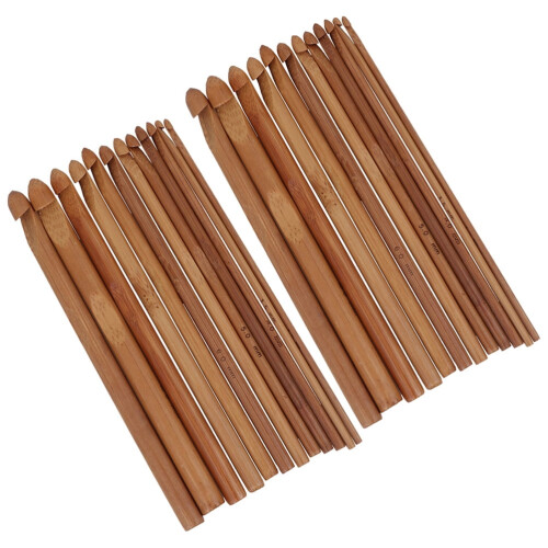 Crochet Hook Set, Assorted Colors, 2 Sets, 15cm Hooks for Knitting, Crafting, Projects, Beginner and Expert Use