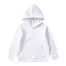 AWZXDE Boys Hoodie 2025 Fashion Hooded Pullover Sweatshirt with Pocket Loose Fit Casual Winter Wear for Kids Daily Outfits White,3-4 Years