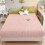 Fall/Winter Milk-Wool Figured Fitted Sheet Thickened Mattress Protector For Mattresses FullCoverage Thermal Bed Cover 1