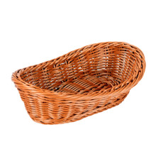 Wicker Bread Baskets Woven Tabletop Serving Baskets for Fruits Vegetables & Snacks Restaurant