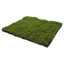 Chic Color Artificial Turf Fake Grass Green Flocking for Wall Decor 1Pack