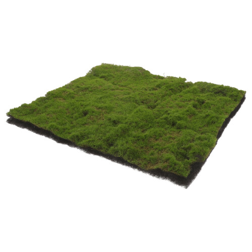 Chic Color Artificial Turf Fake Grass Green Flocking for Wall Decor 1Pack