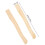 2Pcs Wooden Axe Handle Replacement Khaki Ergonomic Accessory for Home 2