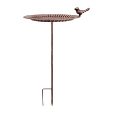 Bird Feeder Modern Easy to Install with Stake for Backyard Outside Flowerbed