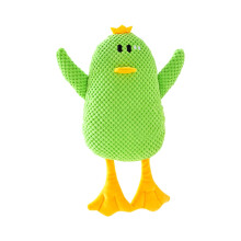 Calming Duck Toy for Dogs and Cats Crinkle Squeaky Plush