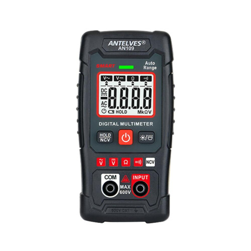 QenASHaing 2000-Count True RMS Multimeter with Backlit Display, Auto-Ranging, NCV & Data Hold – Compatible with Home Electrical