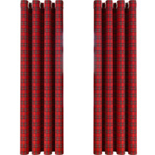 Lot de 2 rideaux occultants à œillets à carreaux pour chambre à coucher, tissés en tissu brossé à carreaux, rideaux assombrissants pour salon