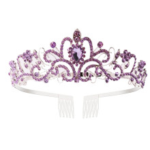 Sparkling Crystal Tiaras Crowns Headpiece for Weddings and Birthday Parties with Rhinestones for Banquet Dressingup