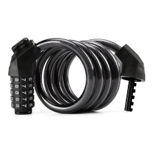 Premium Black Code Lock For Bicycles Featuring Strong Durability And Safety