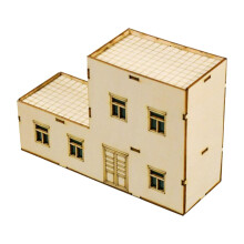 Miniature House Model Landscape Building Ornament Wooden Material Suits Adults Kids Creative Hobby Collection
