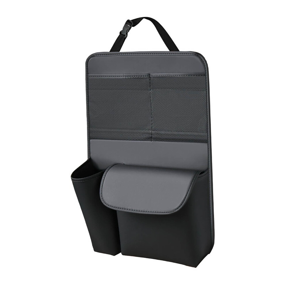 Car Front Seat Organizer, Efficient Car Organizers And Storage Laptop, Tablet Pockets, Adjustable Straps, Multi-Pocket, Sturdy And Durable Black 9450273009100