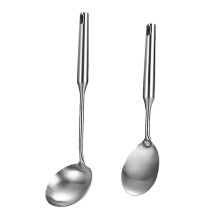 Stainless Steel Kitchen Utensils Set,standcn 2 Pcs All Metal